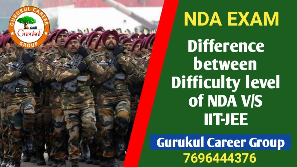 Difference Between Difficulty Level of NDA v/s IIT-JEE