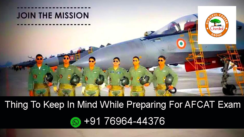 Things To Keep In Mind While Preparing For AFCAT Exam